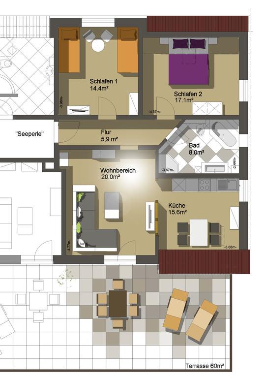Ferienwohnung Seeperle Wettelrode Экстерьер фото